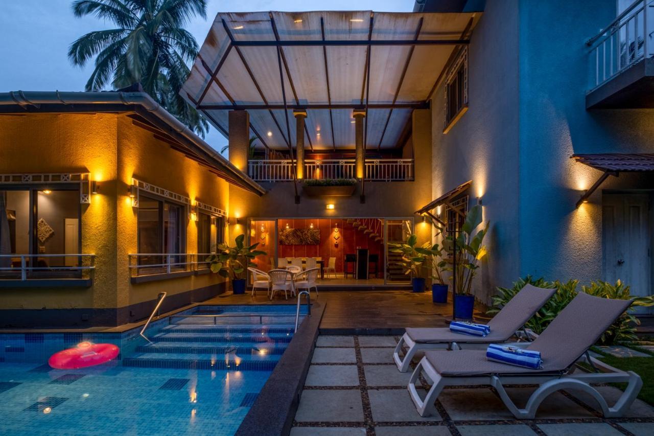 Beach 7 Mins Walk Luxury Villa Diva Калангут Екстер'єр фото